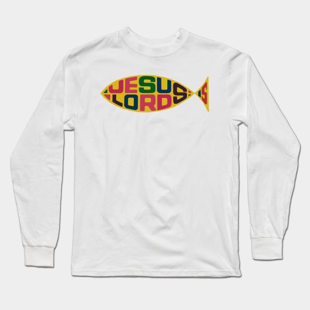 Jesus is Lord Long Sleeve T-Shirt by zsonn